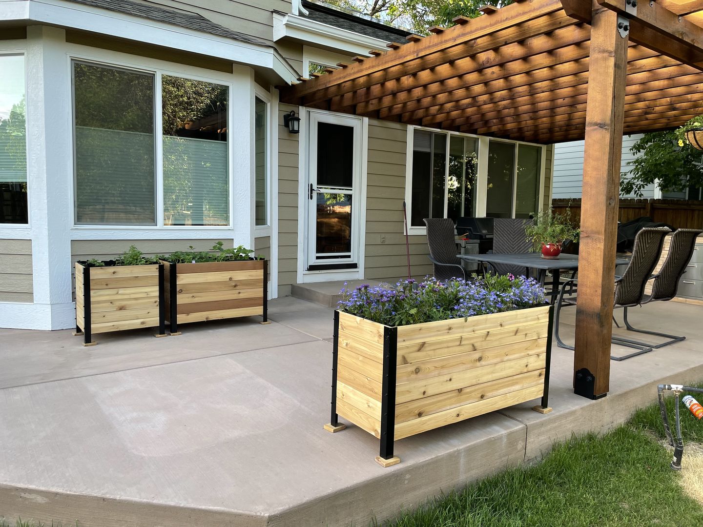 Customer photo review of Planter Box - 46cm x 122cm x 61cm