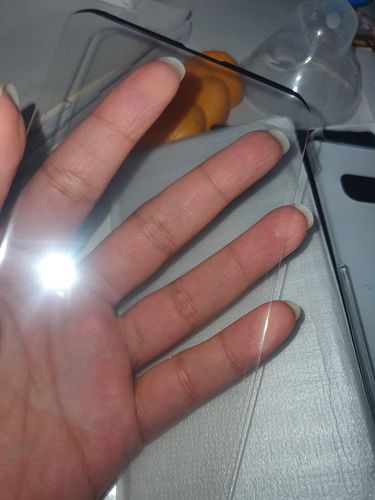 Customer photo review of Tempered Glass Screen Protector