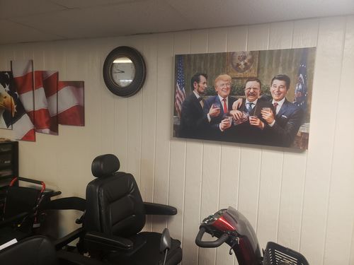Customer photo review of Make America Great Again - Print