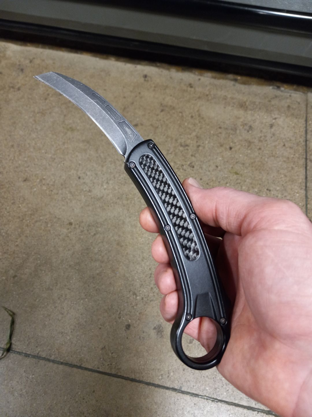 Customer photo review of VT Karambit D/A OTF
