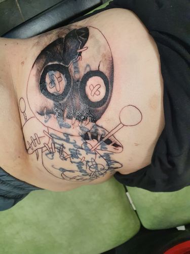Customer photo review of TattooNumbx Numbing Cream