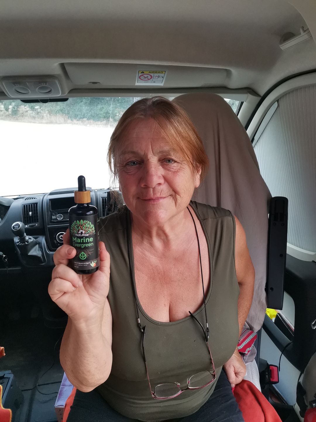 Customer photo review of Huile d'algues oméga-3 (100ml)
