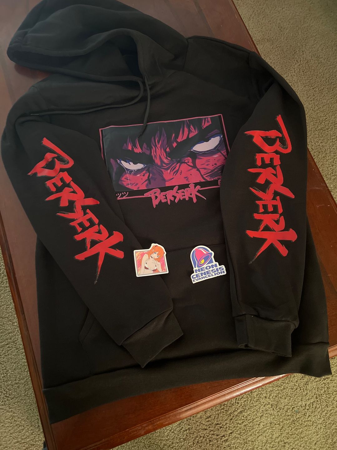 Customer photo review of DEATH STARE HOODIE