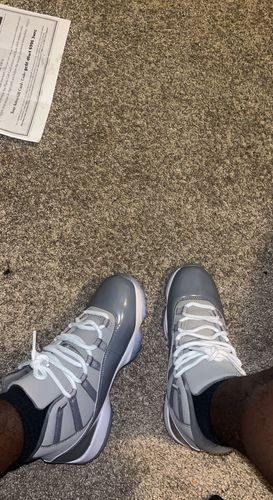 Customer photo review of Air Jordan 11 “Cool Grey”