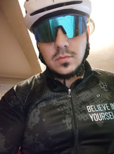 Customer photo review of KE9023 Cycling Sunglasses With Multiple Interchangeable Lenses