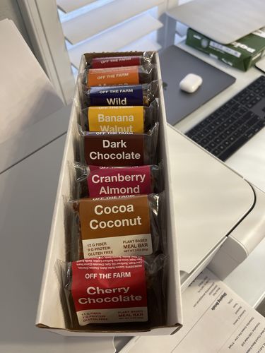 Customer photo review of MEAL BAR SAMPLE PACK - Box of 12