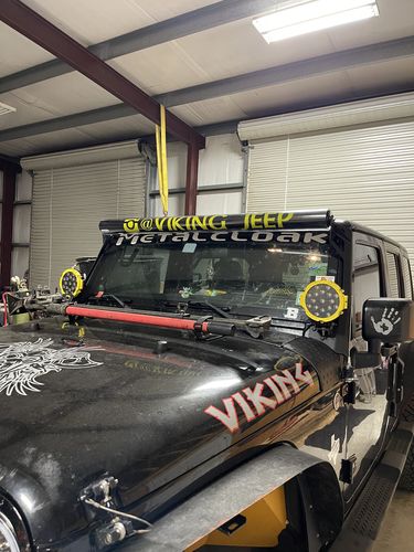 Customer photo review of Aerolidz Dual Row Clear Light Bar Cover - 50” 52” LED Silencer