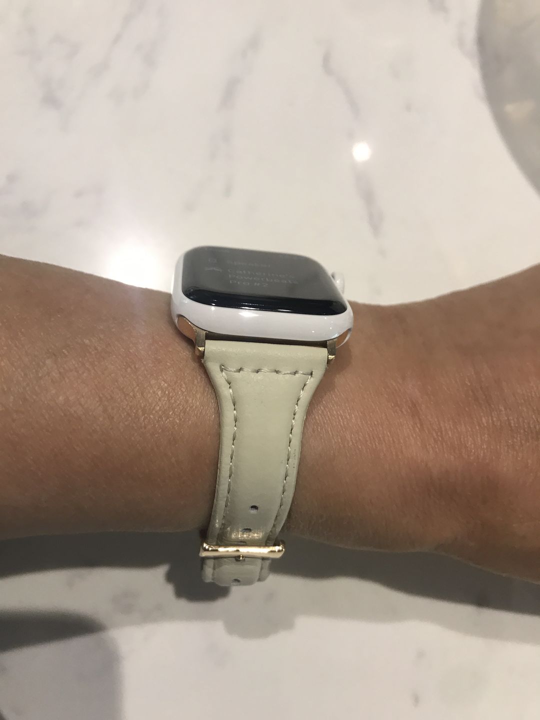 Customer photo review of Artemis Leather Strap (7 Colours)