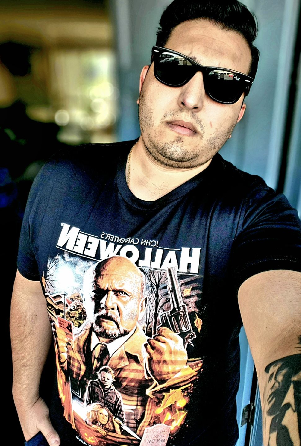 Customer photo review of Halloween It's Your Funeral T-Shirt