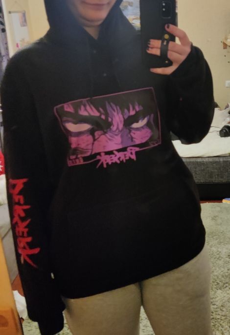 Customer photo review of DEATH STARE HOODIE