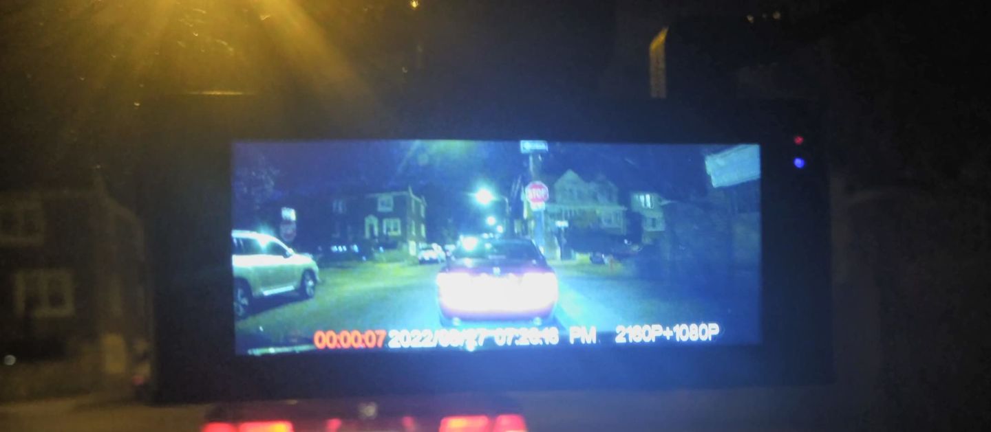Customer photo review of Redtiger F7N 4K Dual Front and Rear Dash Cam With 64GB SD Card