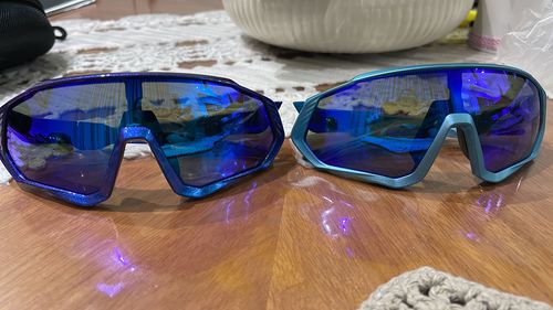 Customer photo review of KE9408 Cycling Sunglasses With Multiple Interchangeable Lenses