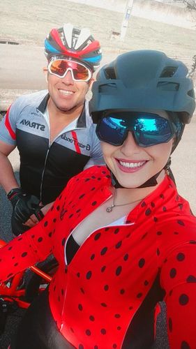 Customer photo review of KE9408 Cycling Sunglasses With Multiple Interchangeable Lenses