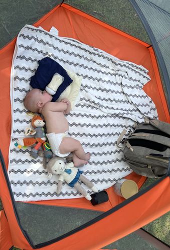 Customer photo review of Pop N' Go® Playpen