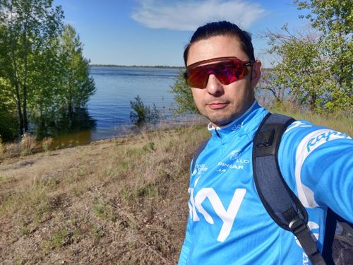Customer photo review of Kapvoe X1 Sports Glasses for Cycling Running MTB