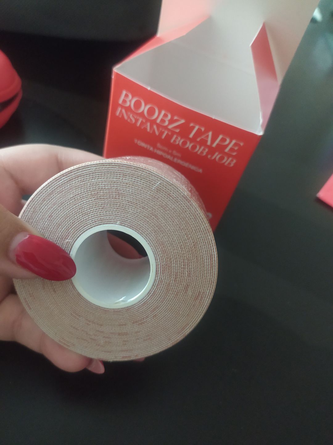 Customer photo review of B00bz Tape