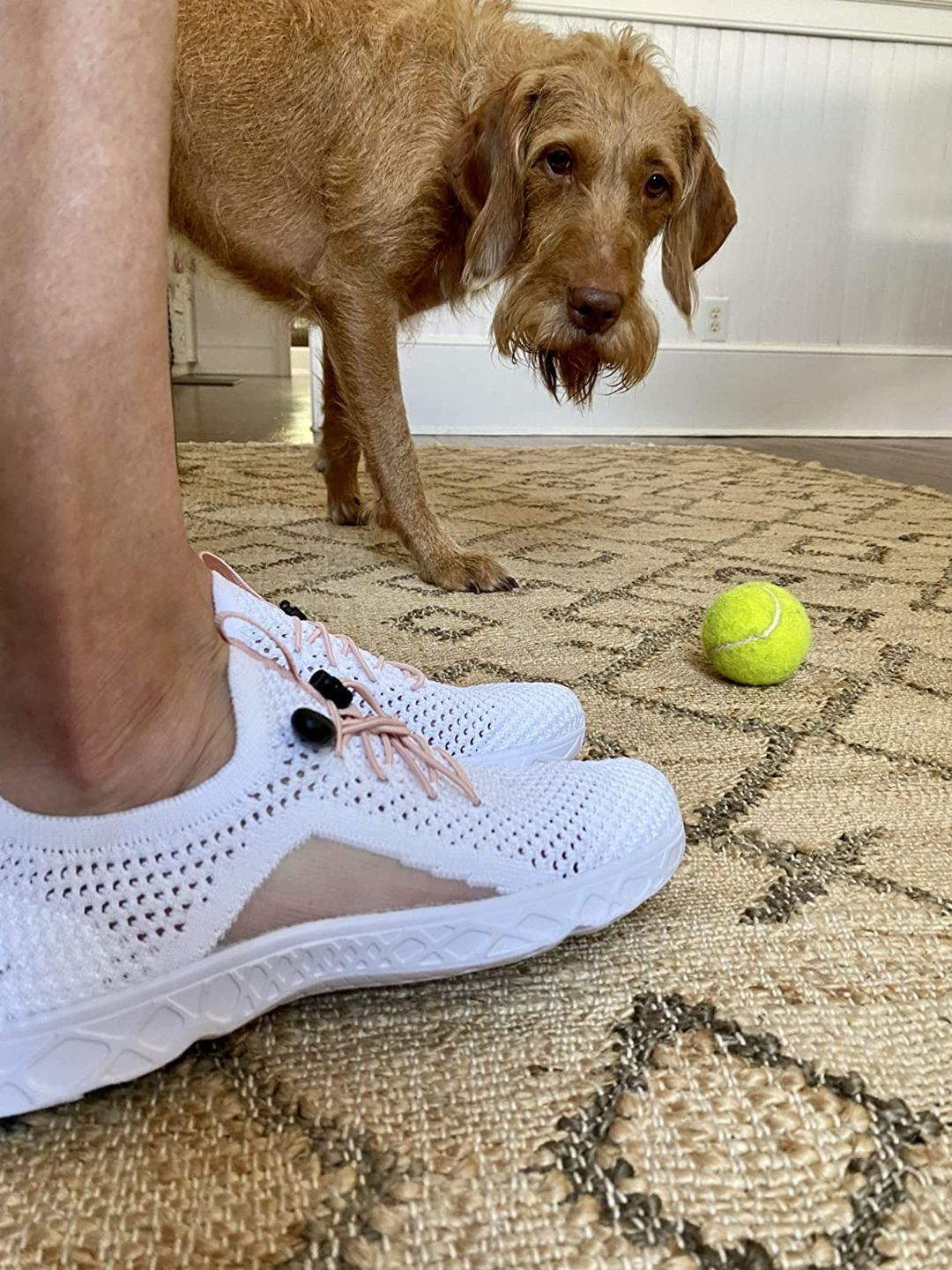 Customer photo review of Aleader Women's Xdrain Vibe Knit Water Shoes