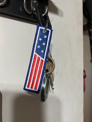 Customer photo review of Merica' Jet Tag