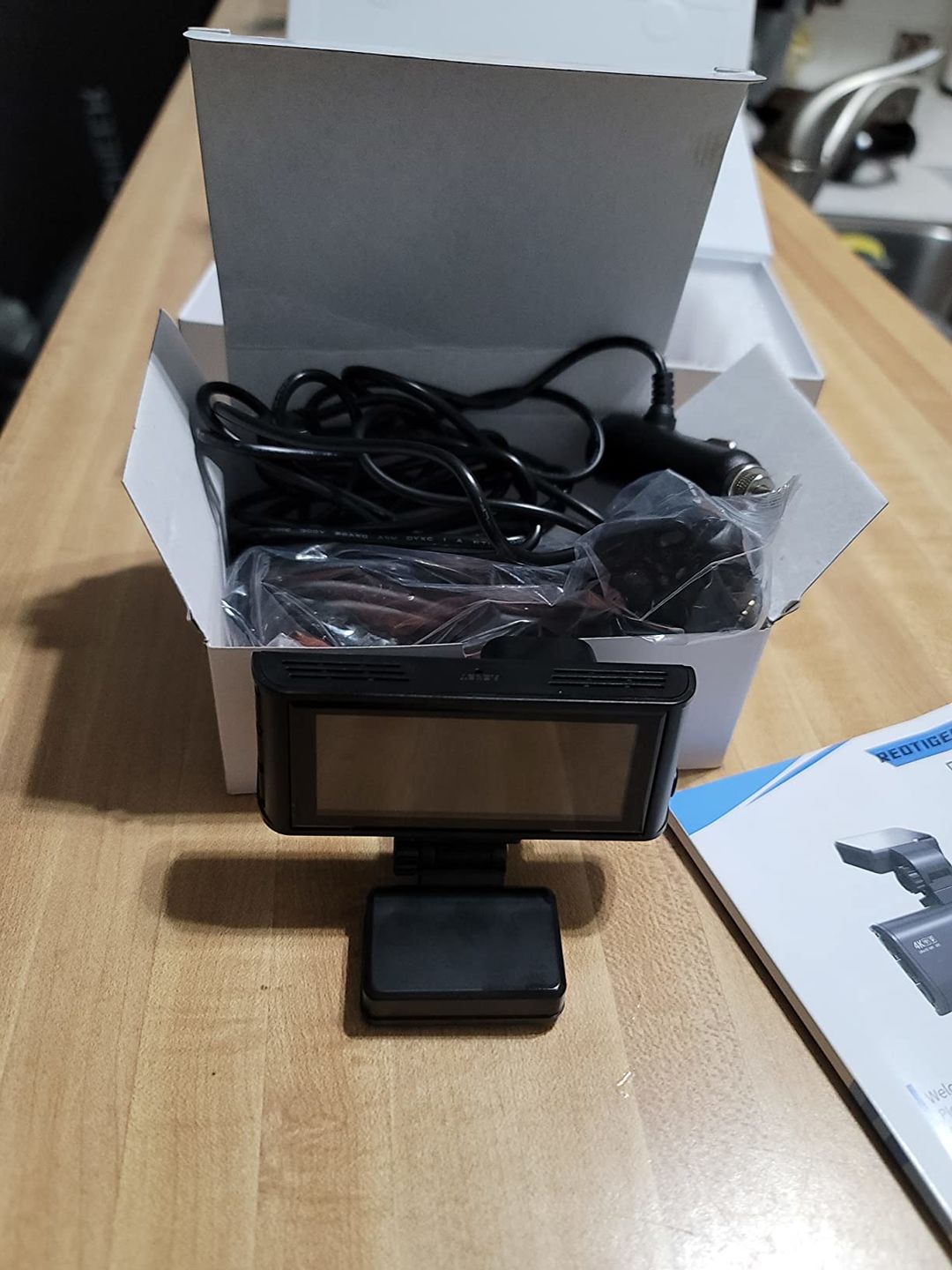Customer photo review of Redtiger F7N 4K Dual Front and Rear Dash Cam With 64GB SD Card