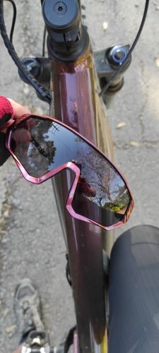 Customer photo review of KE9408 UV-400 Photochromic Cycling Sunglasses