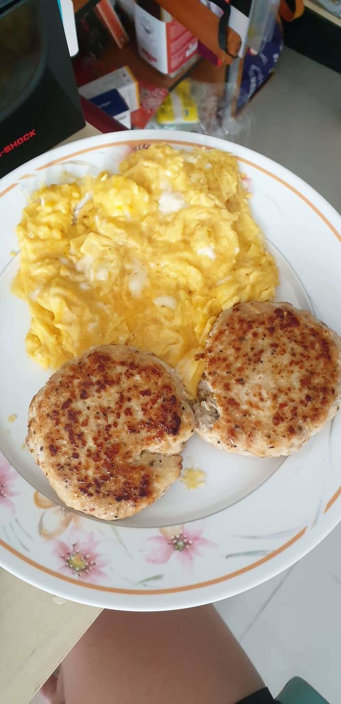 Customer photo review of Heaven Chicken Patty (2x120g)