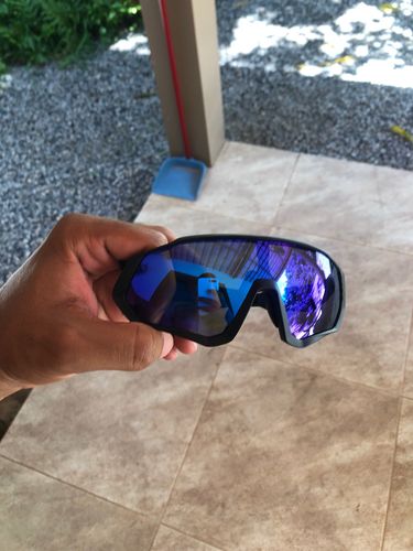 Customer photo review of KE9408 Cycling Sunglasses With Multiple Interchangeable Lenses