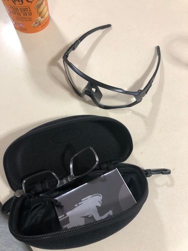 Customer photo review of KE9408 Photochromic Cycling Sunglasses With 2 Lens or 5 Lens