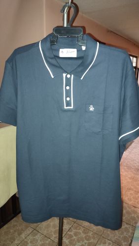 Customer photo review of POLO EARL ORGÁNICO AZUL MARINO
