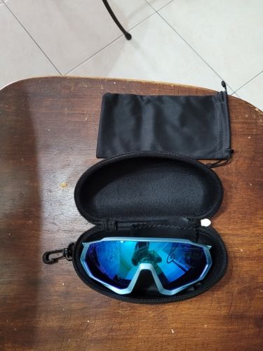 Customer photo review of KE9408 Cycling Sunglasses With Multiple Interchangeable Lenses
