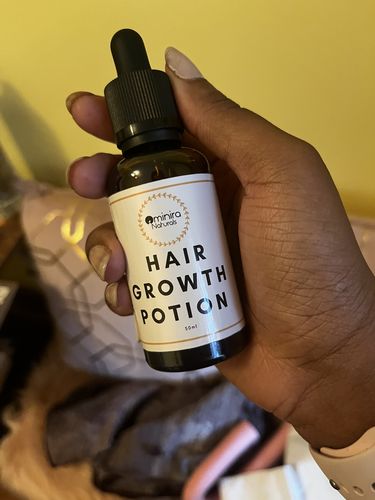 Customer photo review of Hair Growth Potion