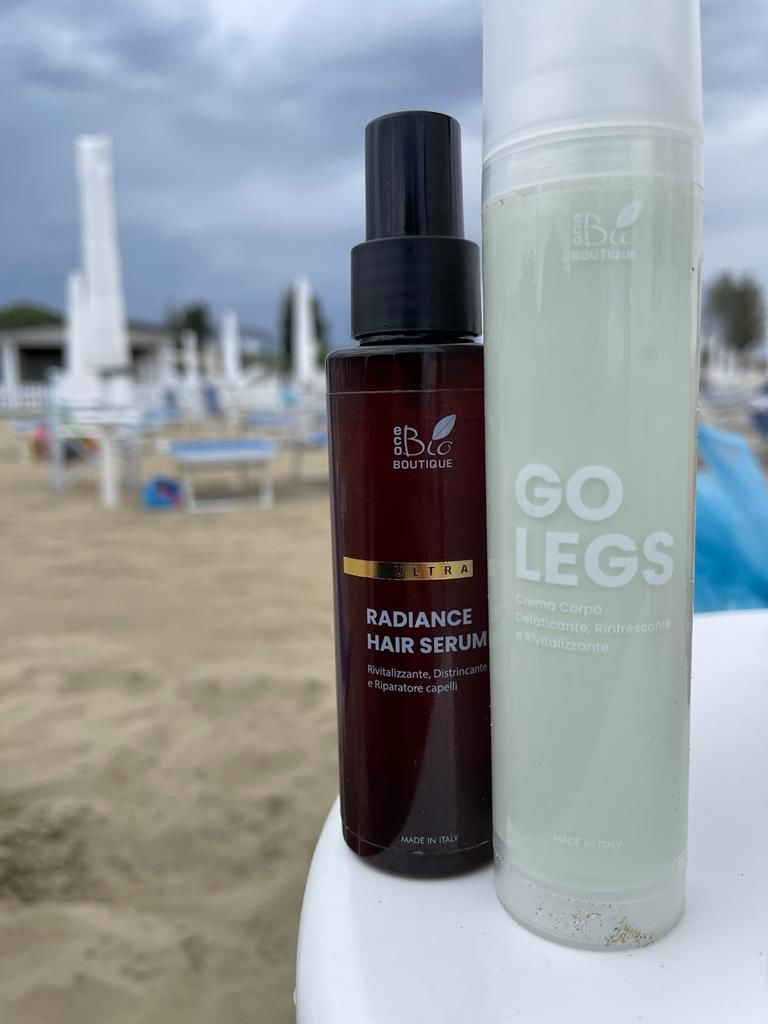Customer photo review of Radiance Hair Serum