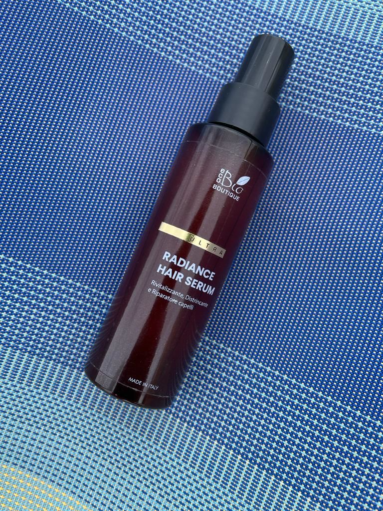 Customer photo review of Radiance Hair Serum
