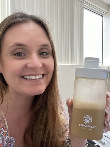Customer photo review of 3 Day FAT-BURN Latte Cleanse, Vegan Meal Replacements (15 Lattes) + Bottle