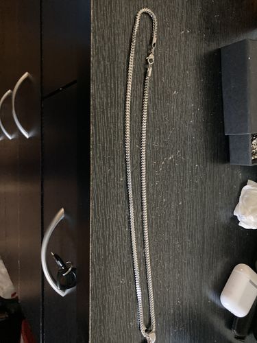 Customer photo review of 2.5mm Stainless Steel Small Franco Chain