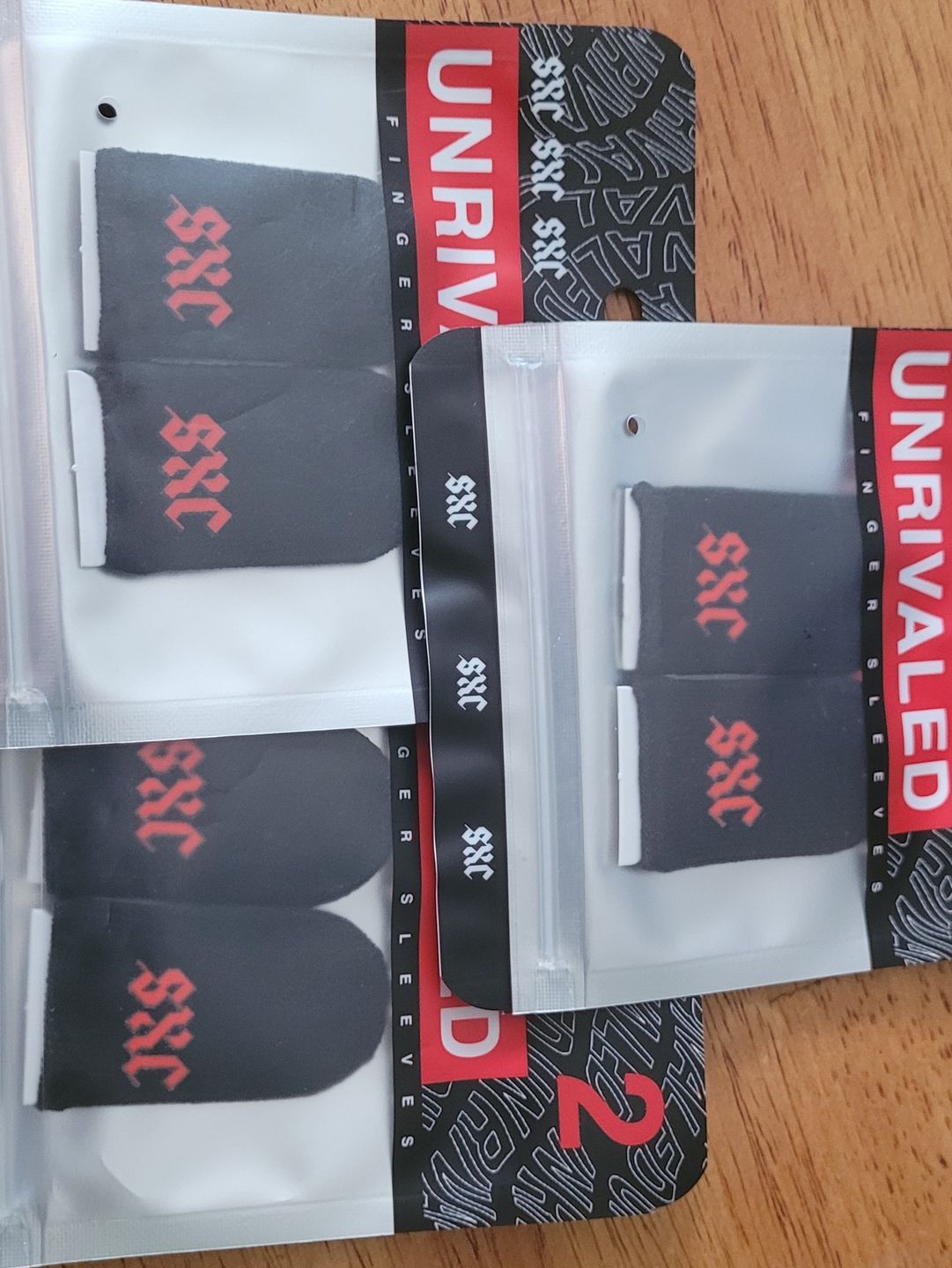 Customer photo review of NEW "UNRIVALED 2.0" Finger Sleeves Three Pack