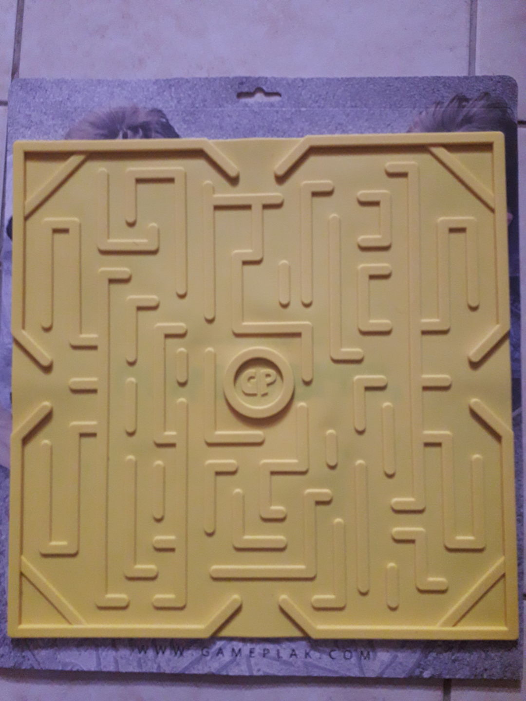 Customer photo review of Game Plak' Laby Jaune