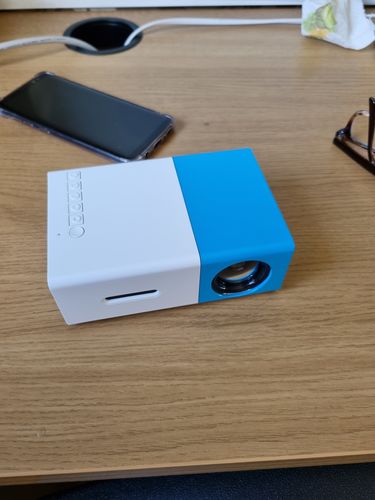 Customer photo review of FlixBox® - The #1 Mini Pocket Projector