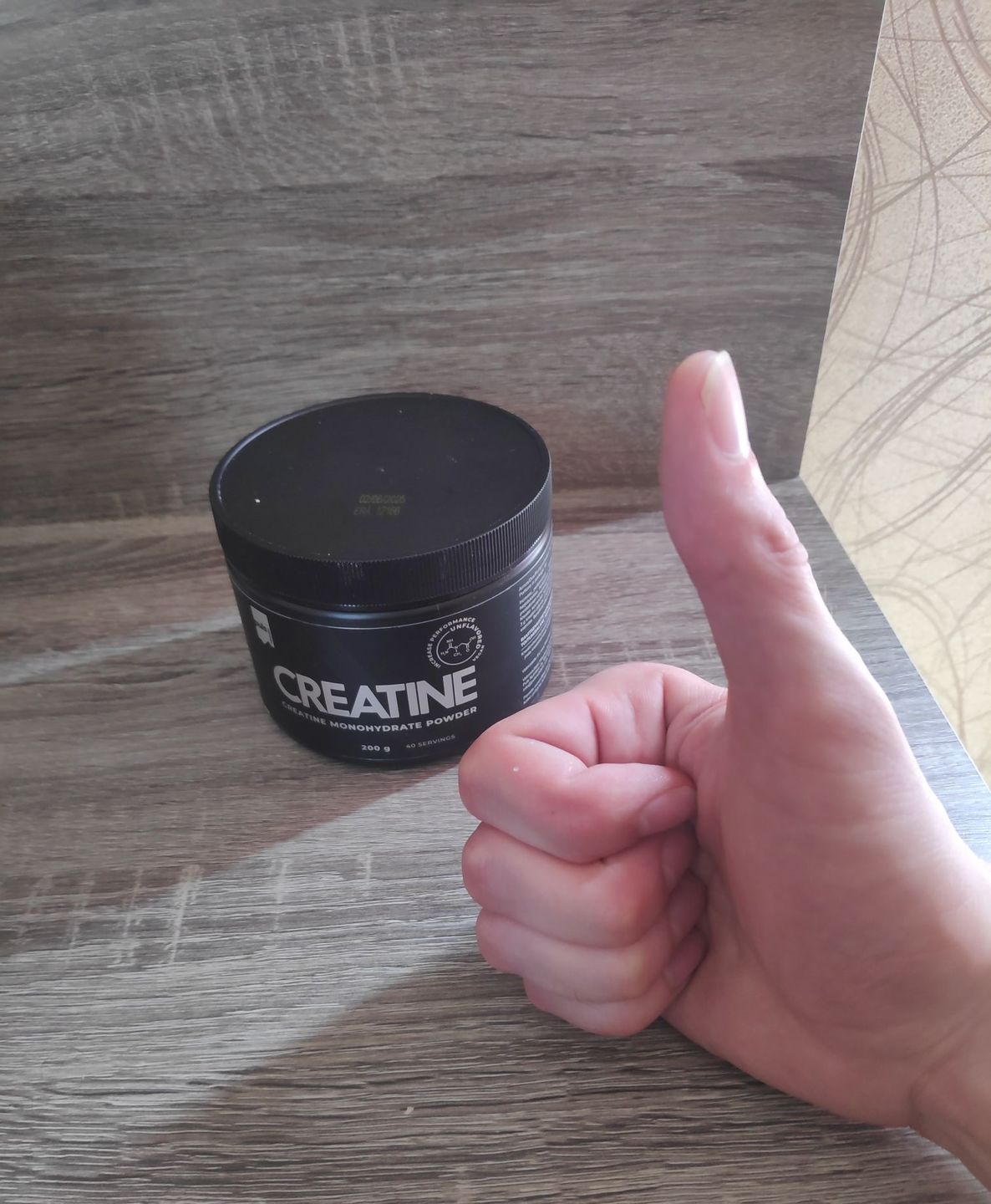 Customer photo review of PULS Kreatīna monohidrāts (200 g)