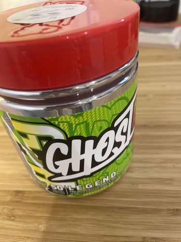 Customer photo review of GHOST LEGEND PRE-WORKOUT