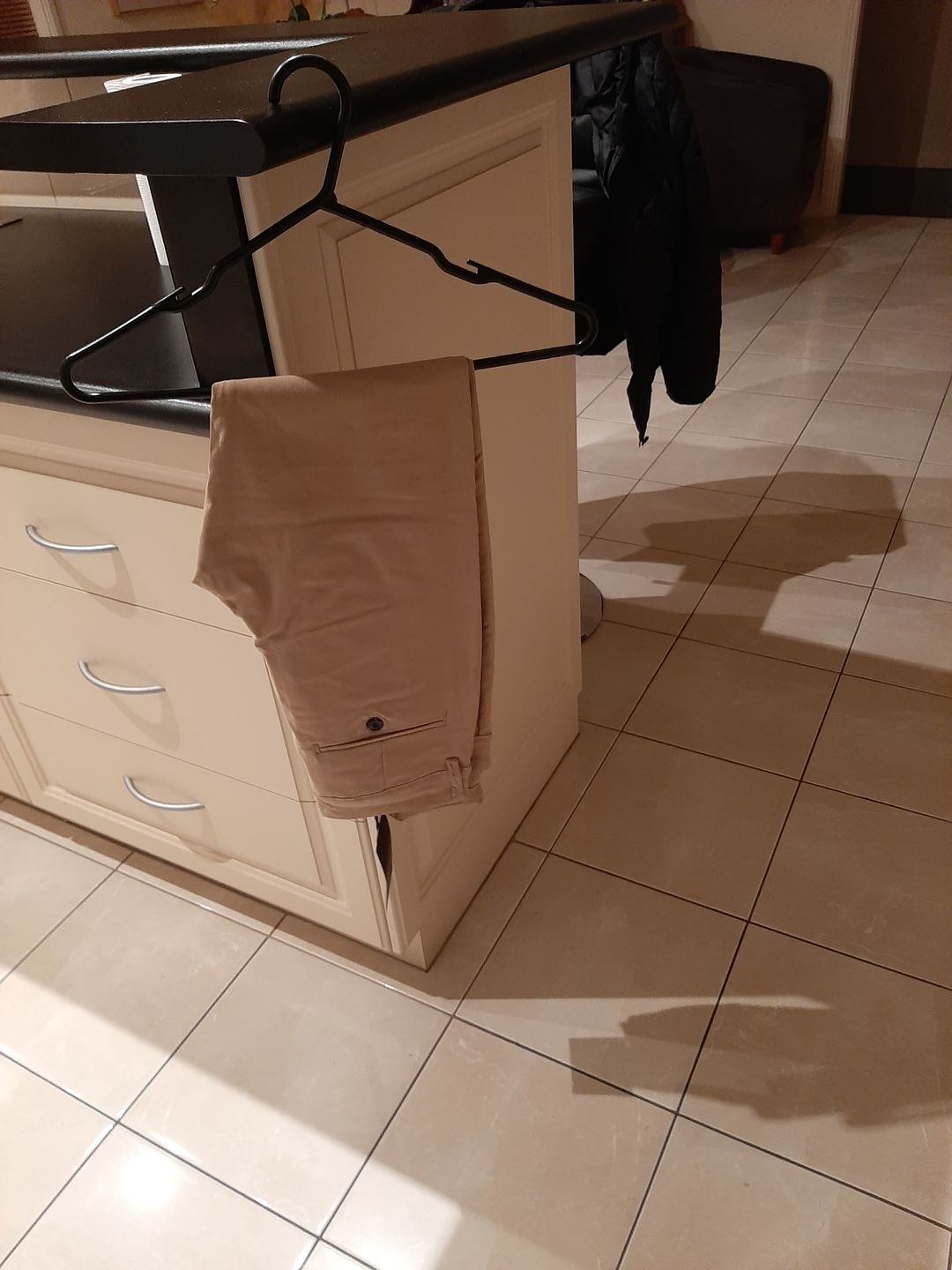 Customer photo review of Ultra Stretch Chino Pants - Skinny Fit - Beige