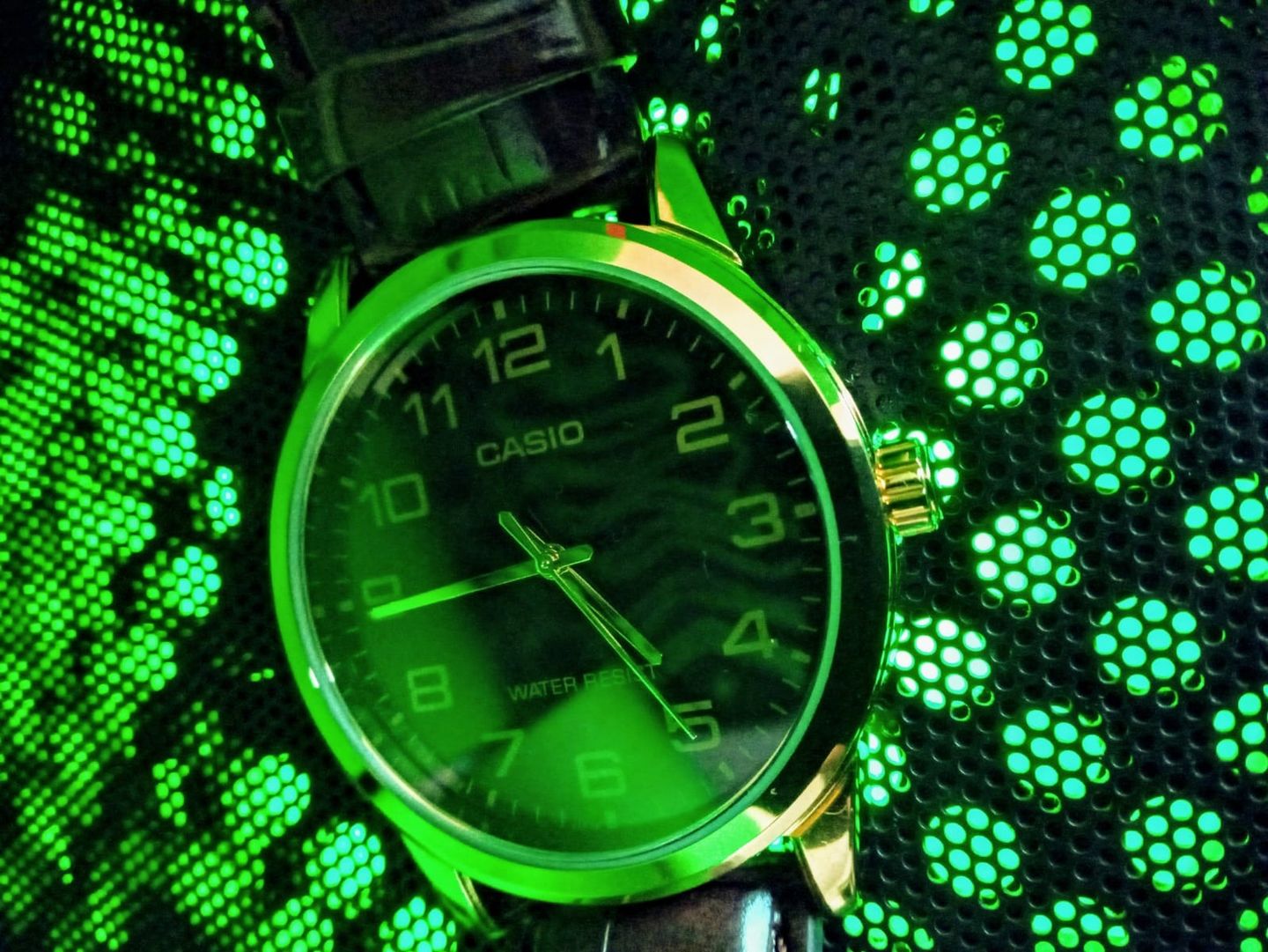 Customer photo review of Reloj Casio Análogo MTP-V001GL-1BUDF Negro Correa de Cuero