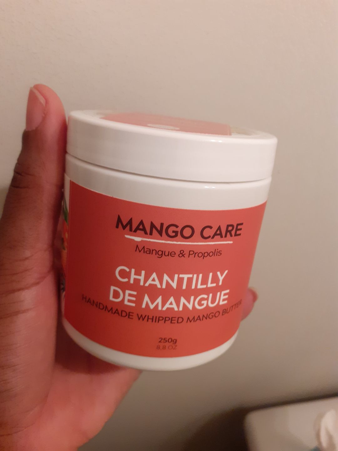 Customer photo review of Chantilly de Mangue CARE
