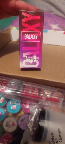 Customer photo review of Gel Efecto Galaxy 15 ml Fantasy Nails