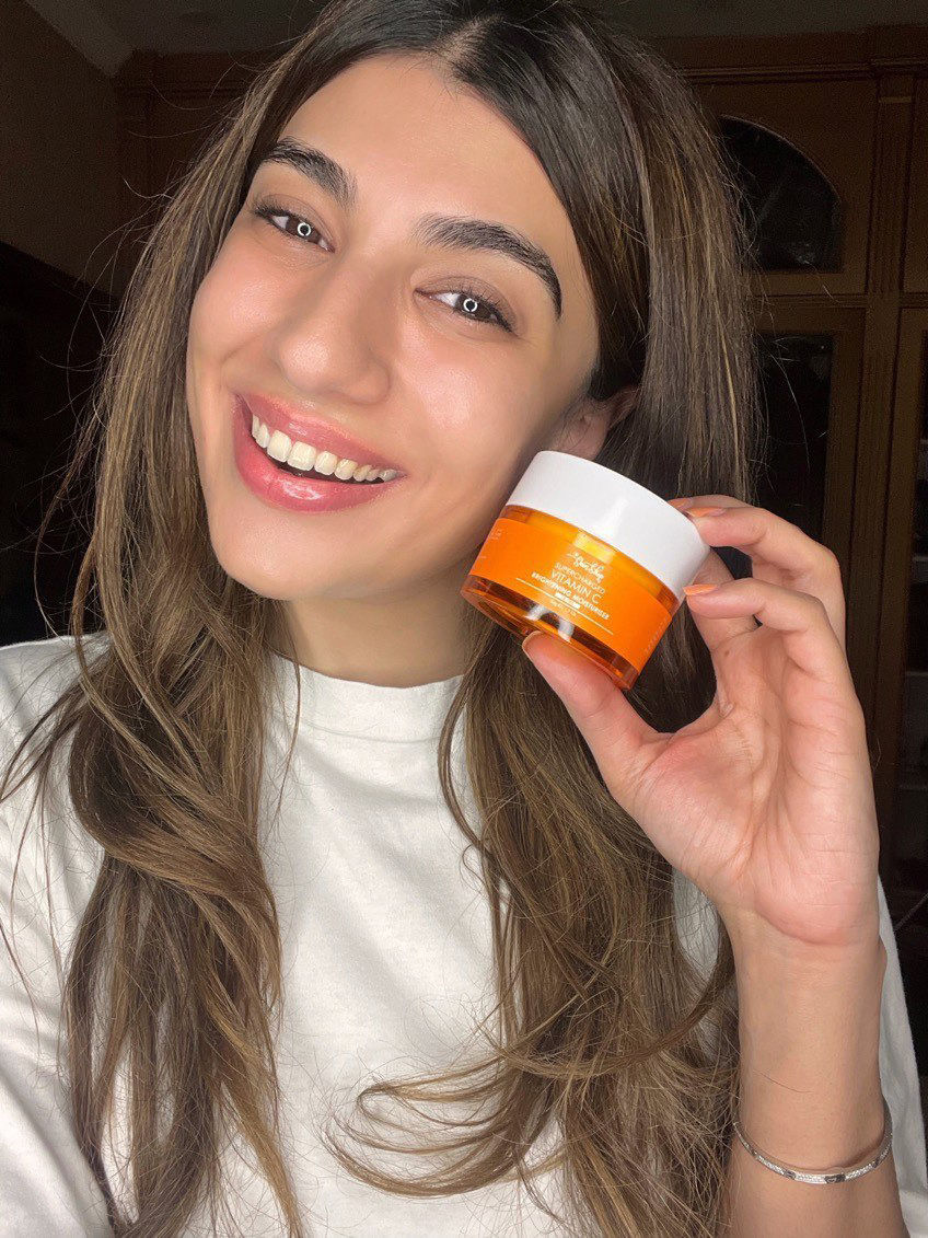 Customer photo review of Supercharged Vitamin C Brightening Moisturiser