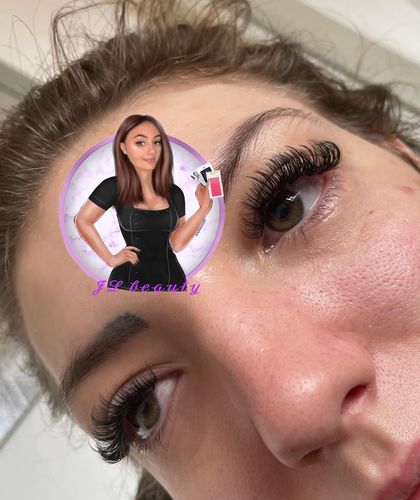 Customer photo review of 0.03 Easy Smart Fan Russian Volume Cashmere Lashes (16 lines)