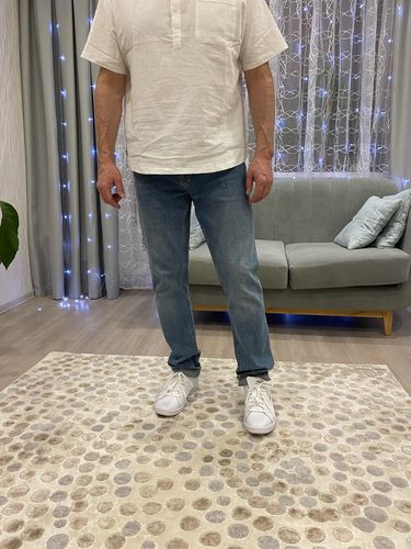 Customer photo review of Summer New Men's Short Sleeved T Shirt