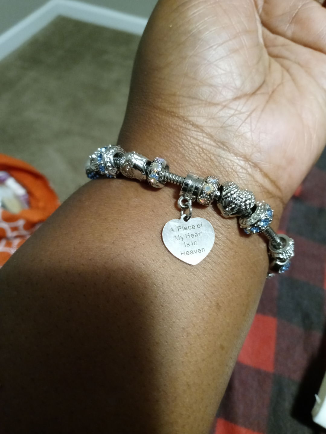 Customer photo review of Piece Of My Heart Bracelet
