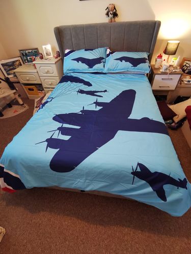 undefined review of RAF Reversible Double Duvet Cover and Pillow Set image 1 out of 1