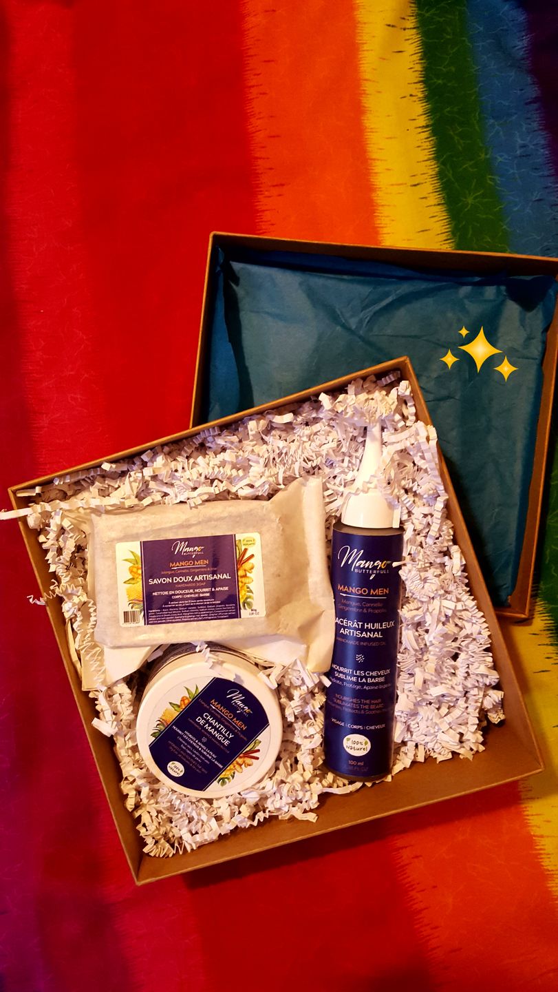 Customer photo review of COFFRET MANGO MEN