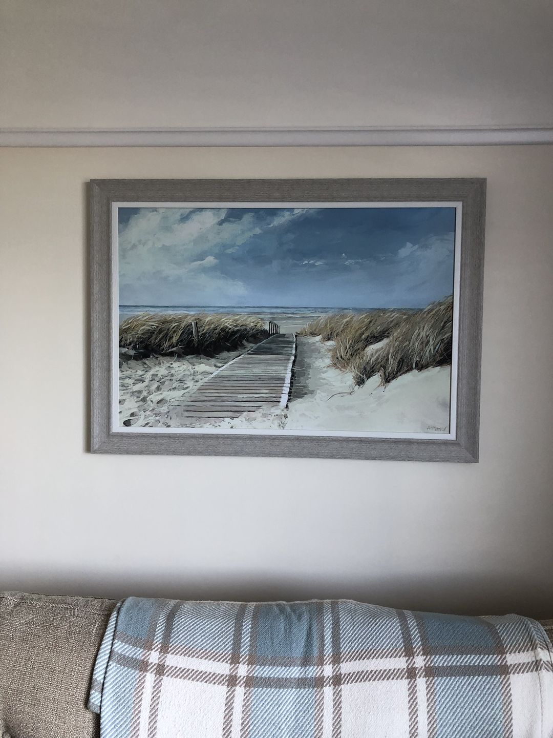 Customer photo review of View To Sea By Adelene Fletcher